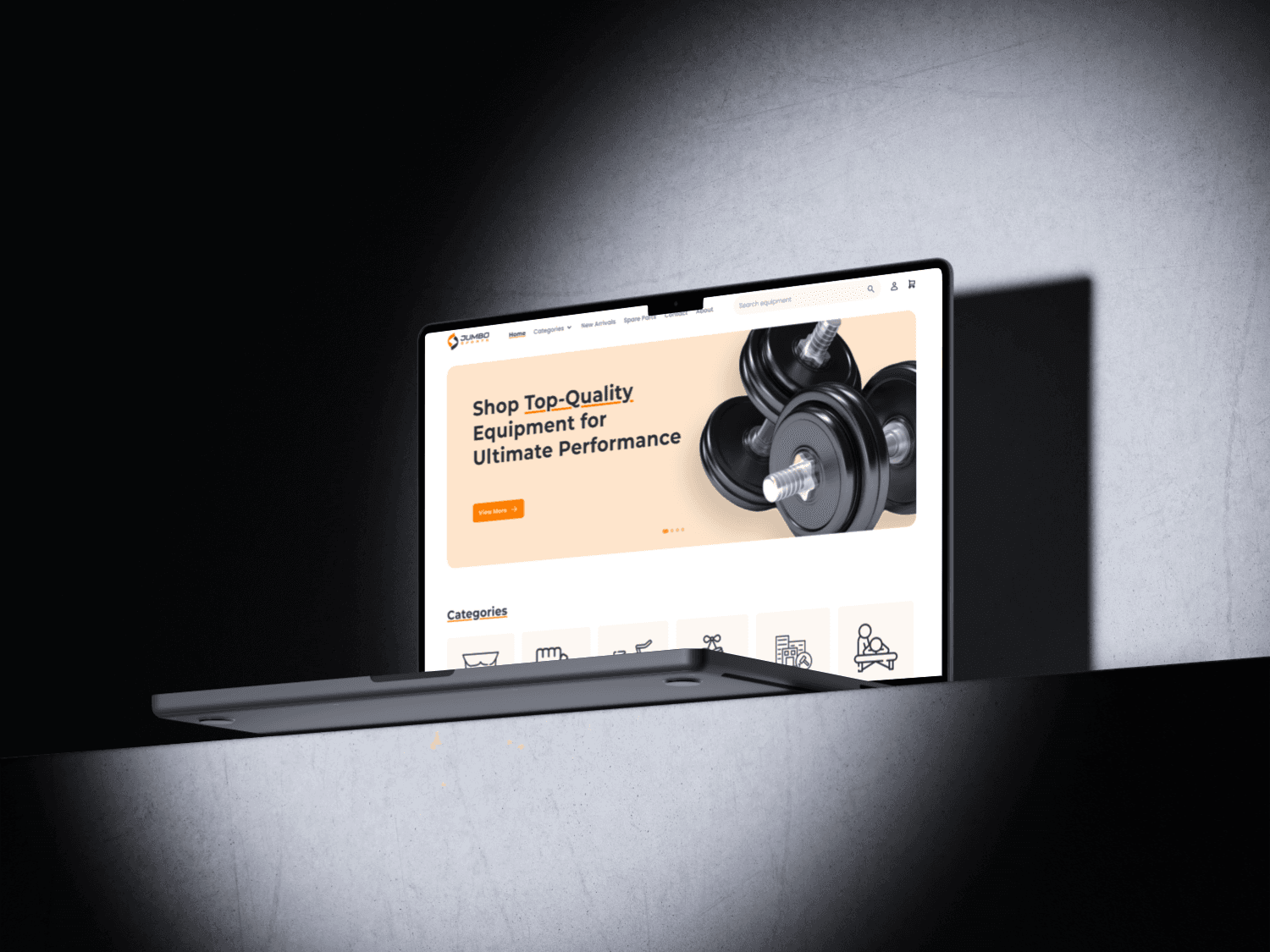 Jumbo Sports: Website Redesign